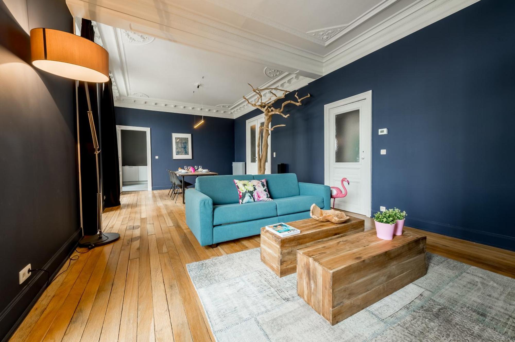 Apartamento Smartflats Design - La Gaité Bruselas Habitación foto